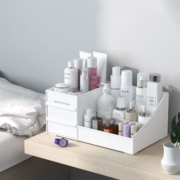 

bathroom storage & organization makeup drawers organizer box jewelry lipstick boxes skin care beauty drawer make up case cosmetic container