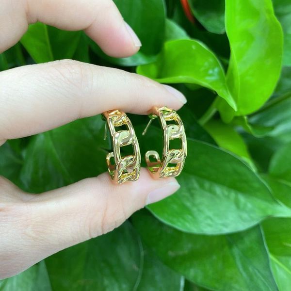 

hoop & huggie 5pirs/lot selling jewelry plated brass screw stud earrings for women, Golden;silver