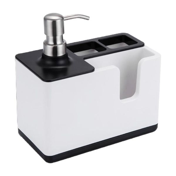 

manual hand press soap dispenser storage box multifunctional sanitizer 63ha liquid