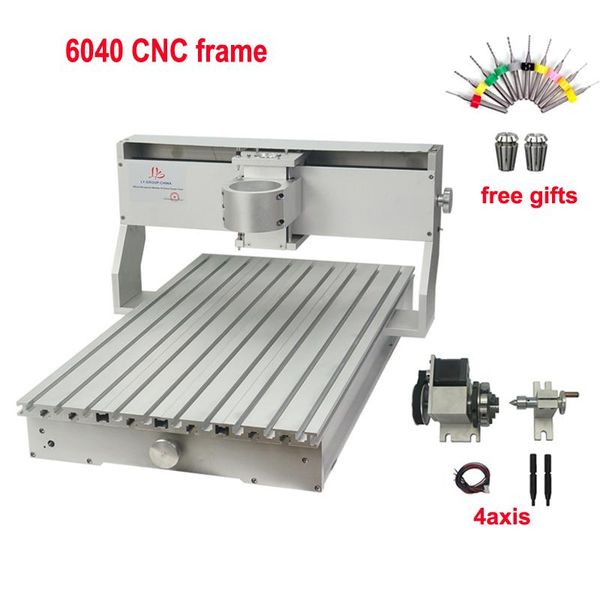 

electric trimmers 6040 cnc router frame with 57mm stepper motor wood working milling part for engraving drilling machine