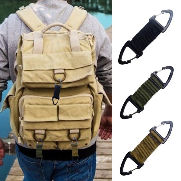 

cords, slings and webbing 4pcs multifunctional glove hook military fan outdoor tactical gloves climbing rope storage buckle accessories