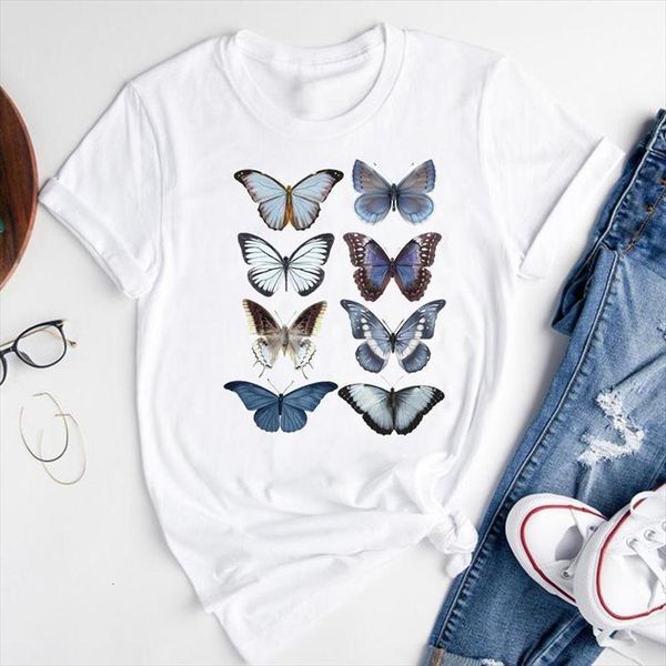 

and women graphic butterfly mens t shirt beach cute fashion print short sleeve summer female clothes tees, White;black