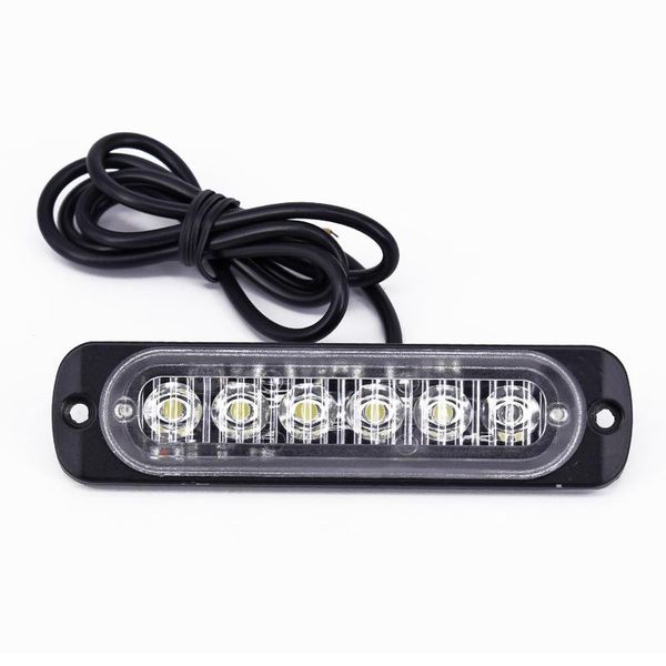 

car headlights drl 18w 112*28mm flash light 6led white dc 12v-24v 333ma fog headlight replacement 2021 useful