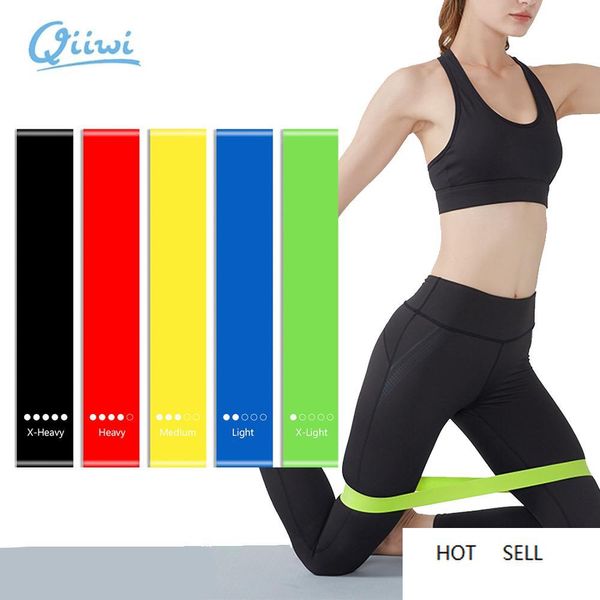 

resistance band elastic bands for fitness training workout rubber loop for sports yoga pilates crossfit stretching