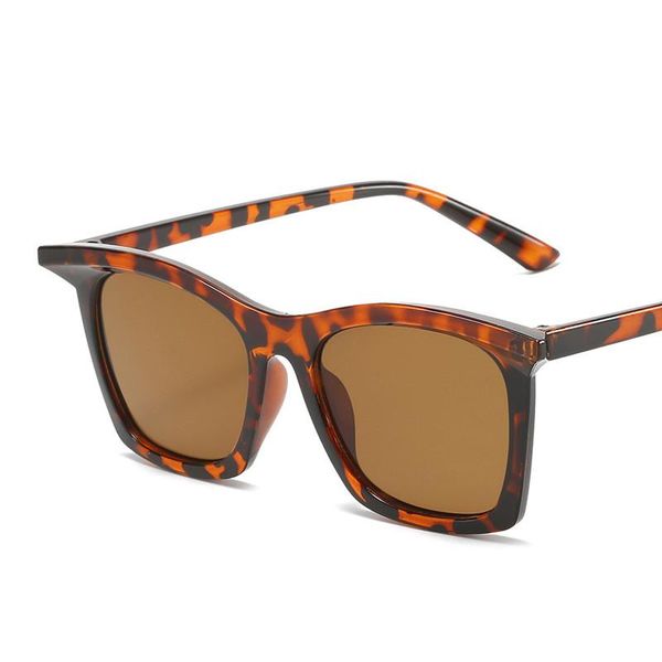 

sunglasses 2021 retro spuare women men fashion classic plastic frame sun glasses brand design luxury uv400, White;black