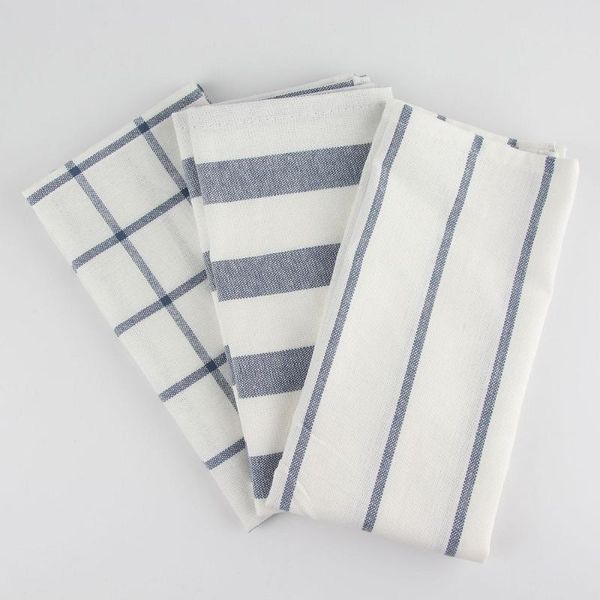 

set of 6 pcs simple style 17x17 inch napkin insulation placemat soft dining table napkins mat kids fabric