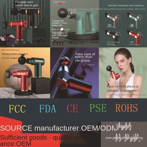 

massage gun mini fitness muscle-relaxing tool pocket muscle relaxing device