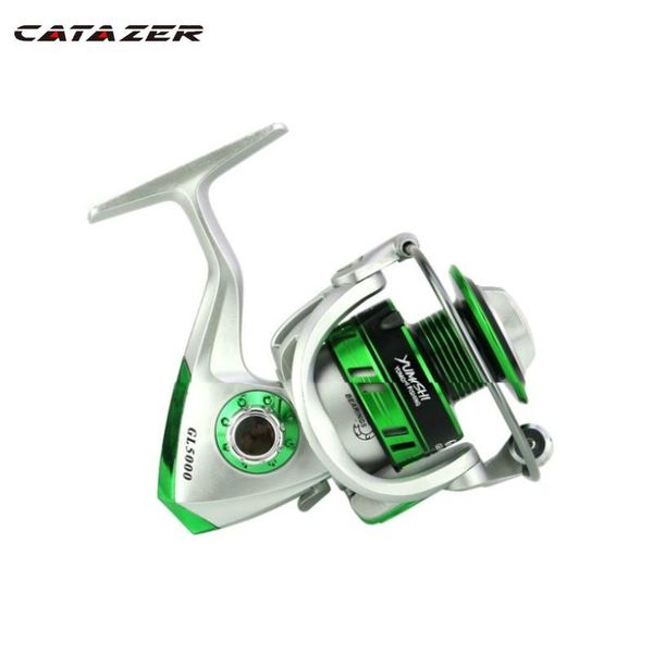 

catazer gear ratio fishing tackle 12bb ball bearings spinning reel gl1000-7000 series 5.5:1 baitcasting reels