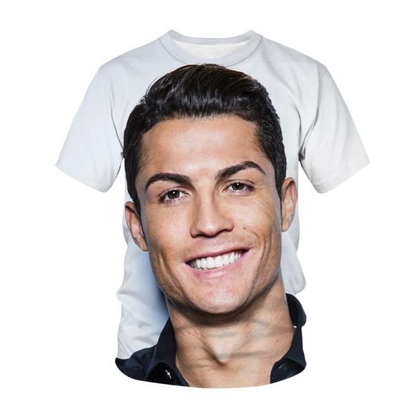 

men's t-shirts 3d printing t-shirt men and women star streetwear fashion short-sleeved sportswear, White;black