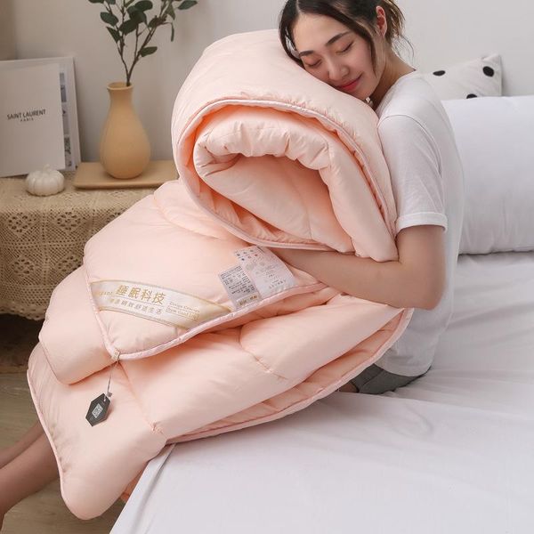 

comforters & sets 220x240cm bedspread for bed blanket quilts cashmere quilt washed comforter super soft bedding warm double king 200x230cm