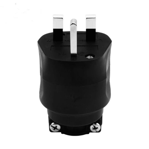

smart power plugs hifi diy hi-end acoustic sound system ac en electric plug 3 pin uk british fuse connector