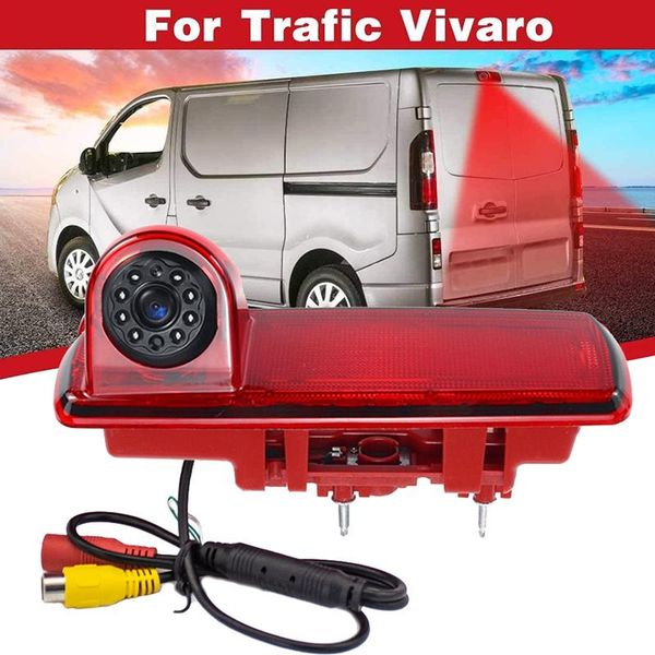 

car rear view cameras& parking sensors high definition waterproof ir night vision backup brake light camera for 2014 vivaro / t