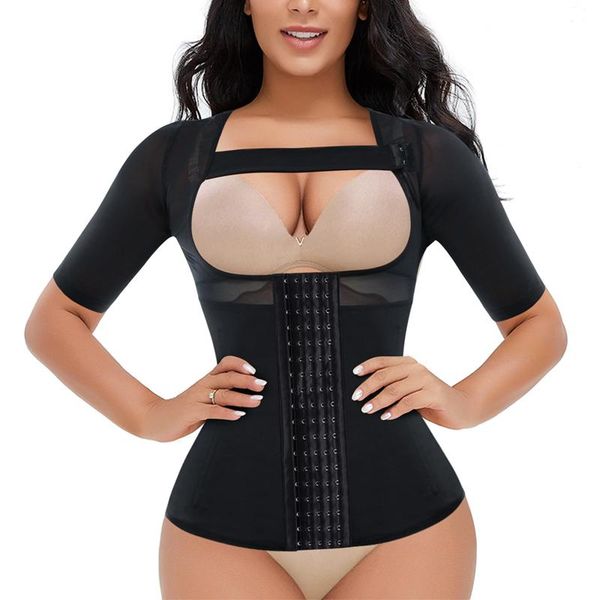 

women's shapers women waist trainer vest corset, Black;white