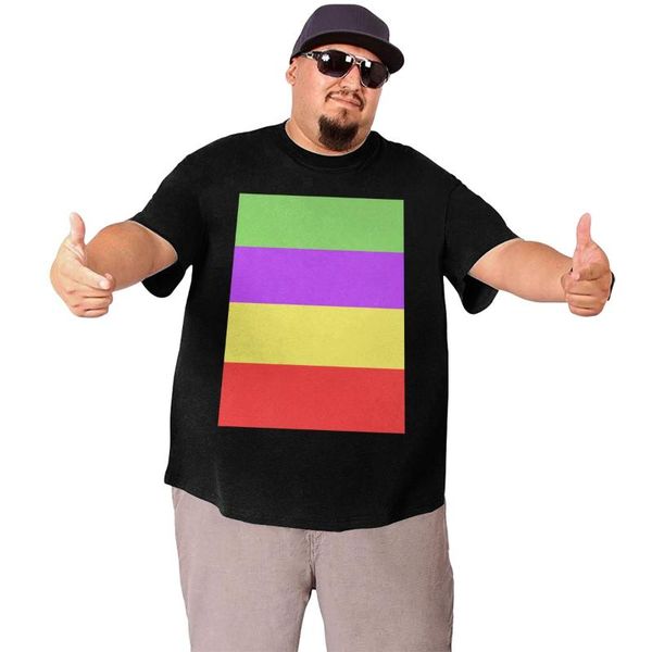 

men's t-shirts plus size t shirts for men pride flag short sleeved funny clothes cotton sleeve, White;black