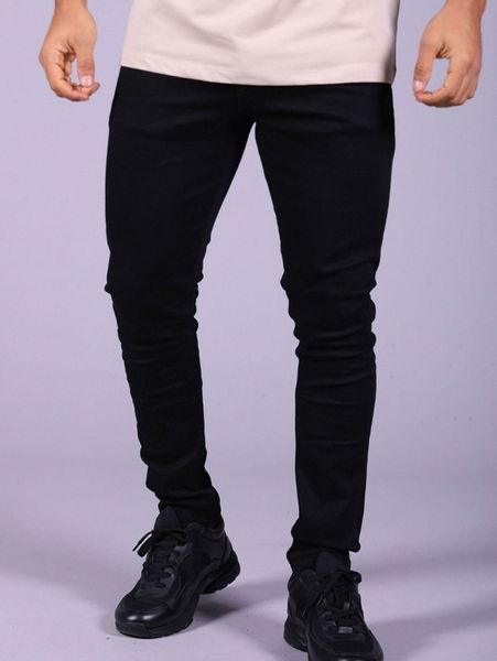 

men pocket patched jeans i08b#, Blue