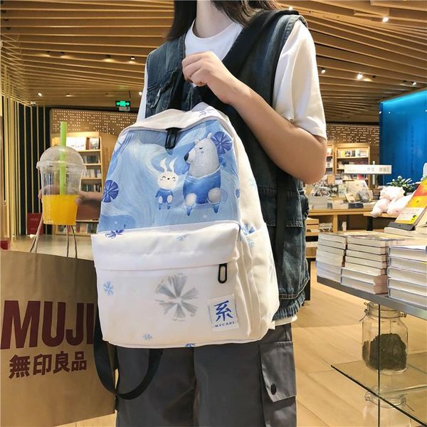 

backpack school women bag fashion oxford for girls travel female back pack mochilas
