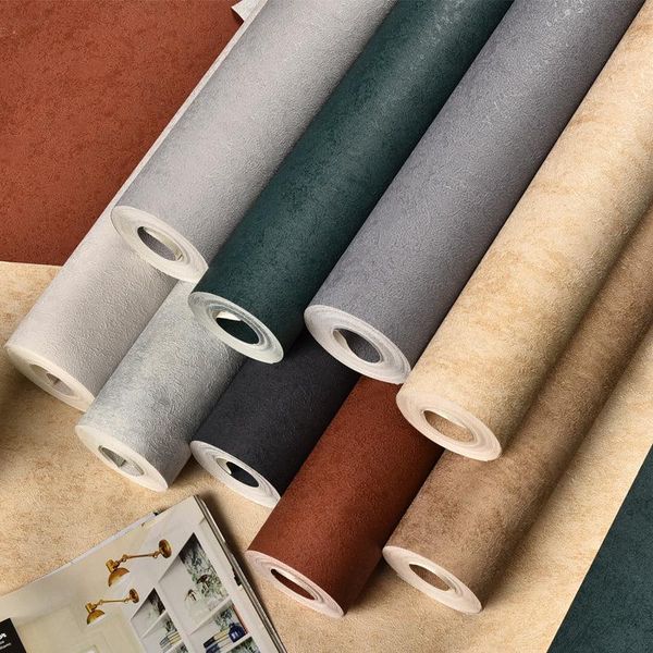 

wallpapers 3d solid color wallpaper living room modern simple stripe nordic background wall bedroom pvc waterproof