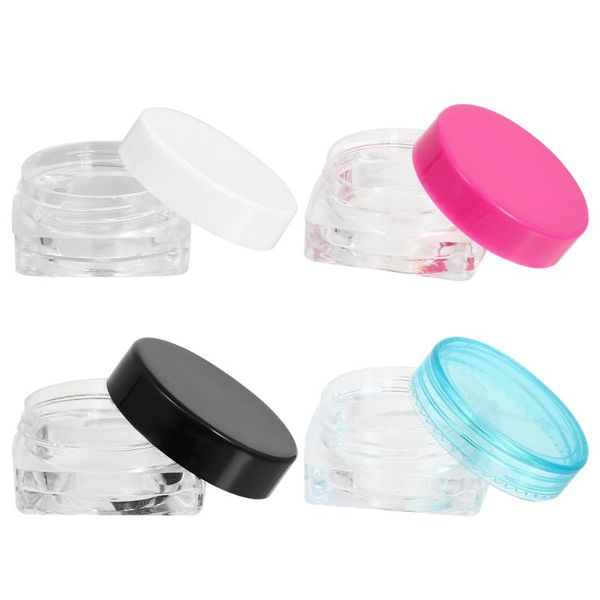 

storage bottles & jars 40pcs 5g empty containers refillable cream (assorted color)