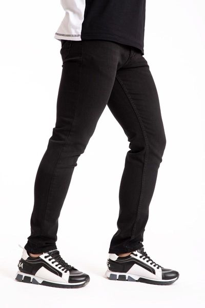 

slim fit lycra black pants men's jeans 2021, Blue