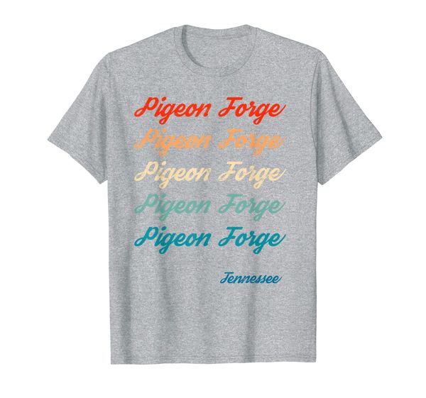 

pigeon forge tennessee great smoky mountains tn vacation t-shirt, White;black