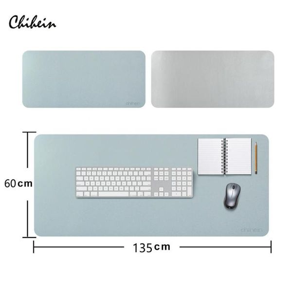 

mouse pads & wrist rests double side silver pad blue desk mat 3xl 135x60cm gaming mousepad for home office gamer dota2