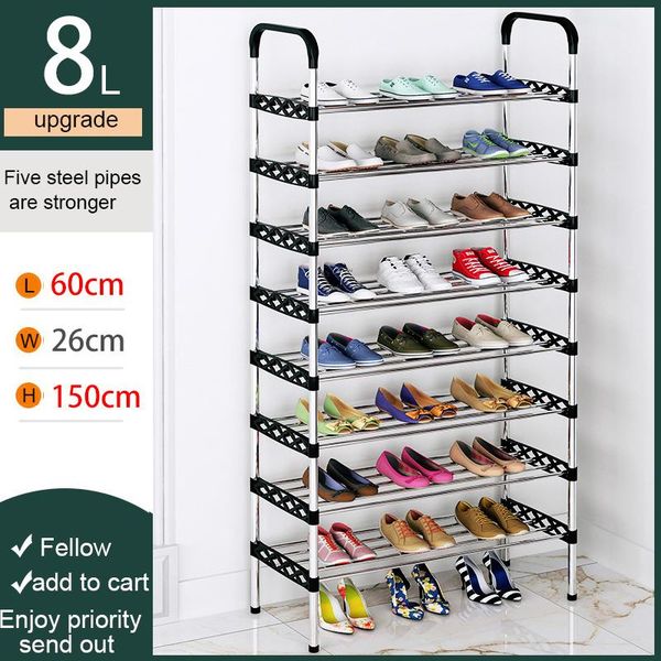 

clothing & wardrobe storage simple shoe rack cabinet stand organizer shelf for shoes home furniture metal