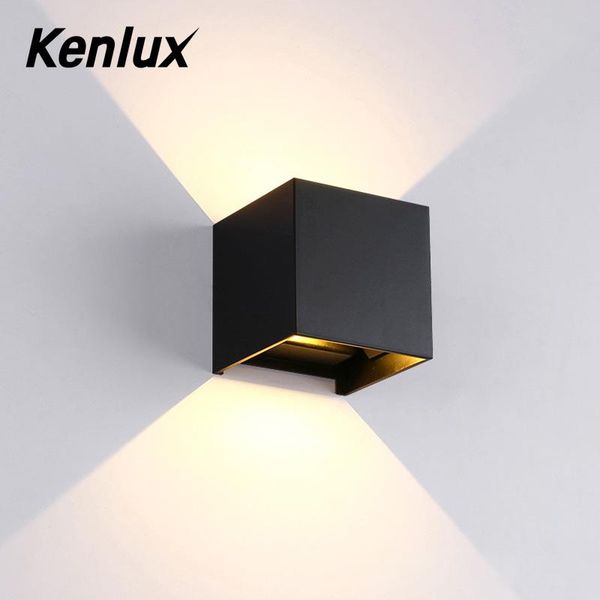 

nordic 6w adjustable led wall outdoor lighting modern up down livingroom surface mounted porch step light balcony aluminum lamps