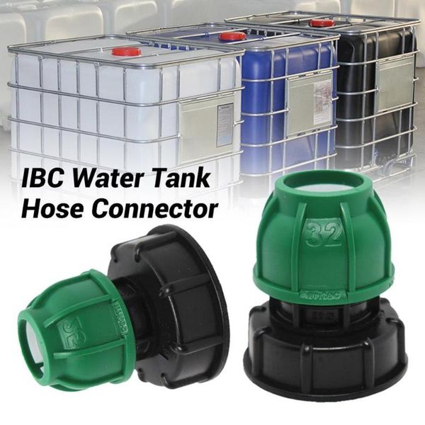 

1pcs 20/25/32mm ibc tank adapter water tap connectors garden hose connector perfect accessory watering equipments