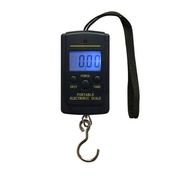 

tools 40kg digital scale led mini weight scales portable kitchen 40kg/10g electronic hanging fishing pocket hook