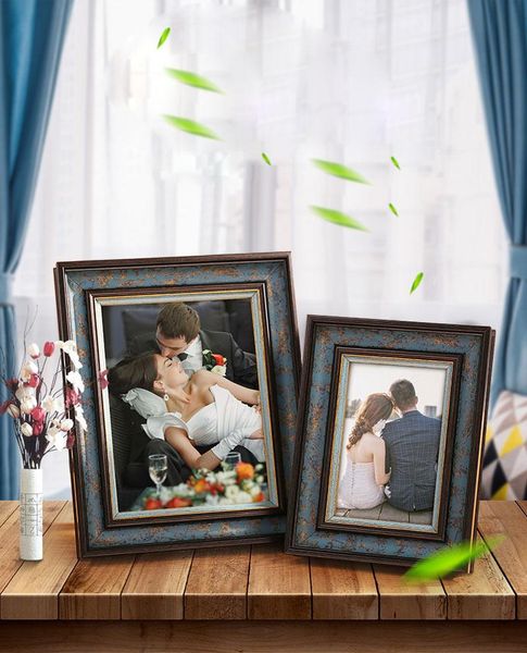 

frames retro american style gift po frame deskdecoration 6-7 inch classic