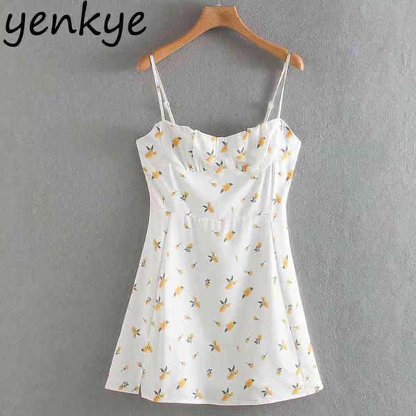 

summer dress women simple slim sling dress sweet lady backless sleeveless a-line mini dress floral print sundress sdp9280 210515, Black;gray