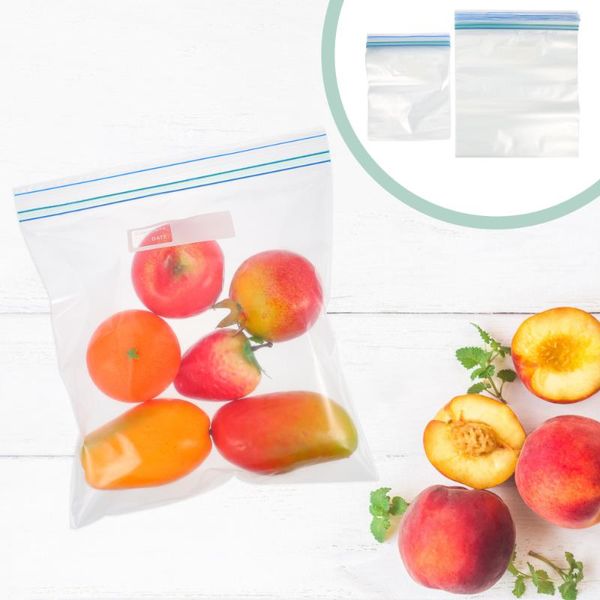 

storage bags 1 set 20pcs sealing fresh-keeping food moistureproof (green)