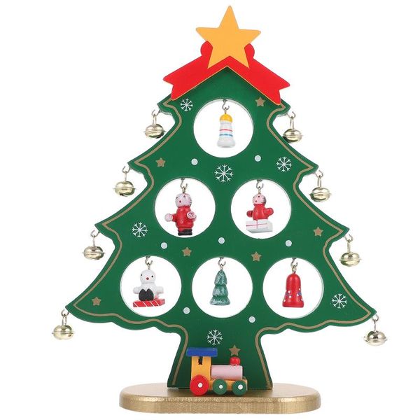 

christmas decorations 1pc wooden tree decor home tablescene decoration xmas party