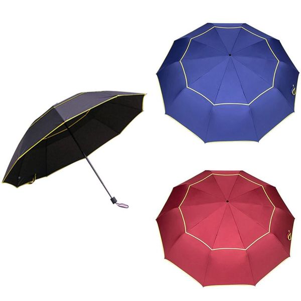 

umbrellas four fold umbrella manual sun double sunscreen ultraviolet