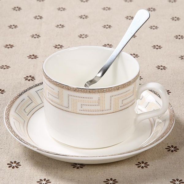 

mugs european bone china coffee cup set gold painted ceramic plate with spoon
