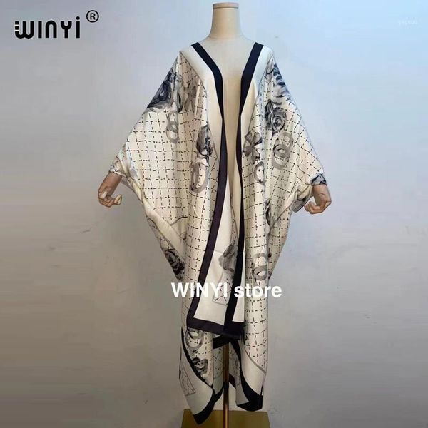 

middle east sunmer women cardigan stitch coat dress cocktail sexcy boho maxi african holiday batwing sleeve silk robe women's swimwear, White;black
