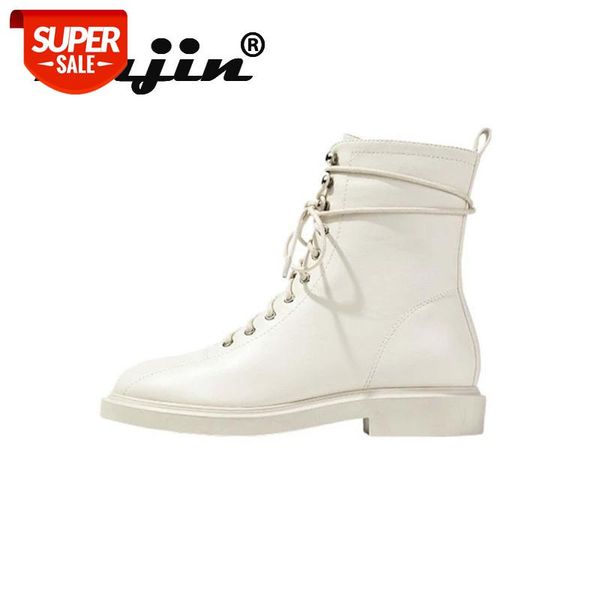 

fujin short boots women's autumn single boots 2021 autumn women winter fashion round toe women plush flat bottom ankle #bu0a