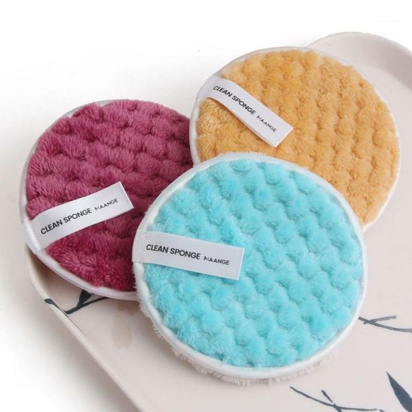 

makeup powder puffs with strap pure cotton for foundation blending loose mineral1