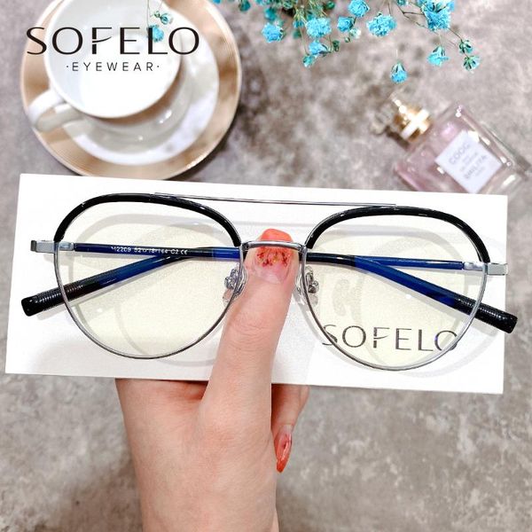 

aviation gaming computer glasses women clear anti blue light blocking eyeglasses female uv radiation protection spectacles sunglasses, White;black
