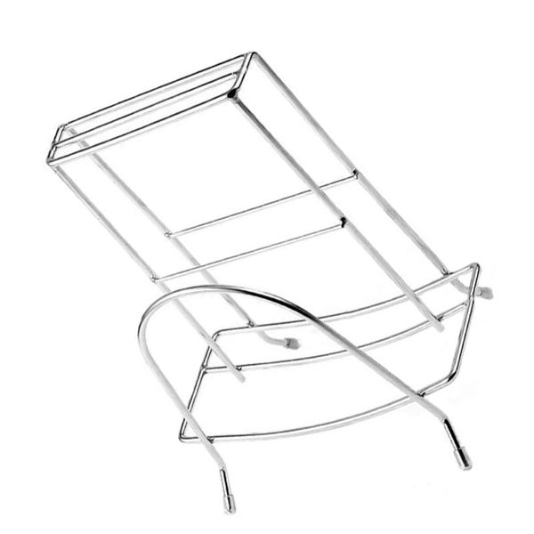 

kitchen storage & organization 1pc cutting tool shelf draining stainless steel cutter rack