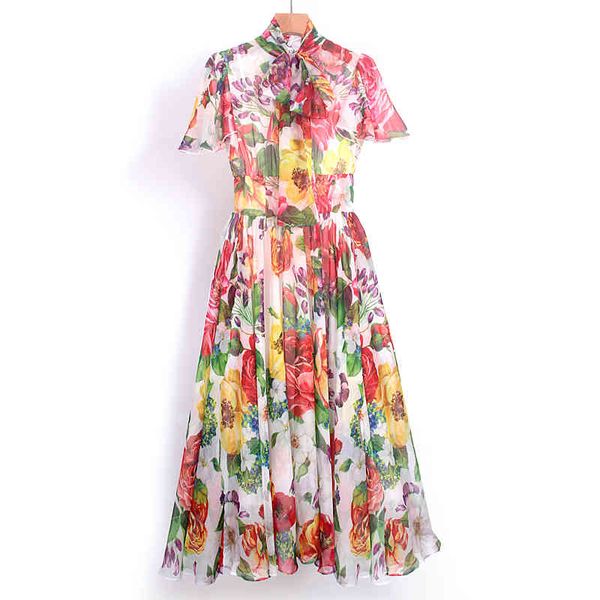 

dresses chiffon long summer style women bow collar elegant floral print short sleeve casual long maxi boho, Black;gray