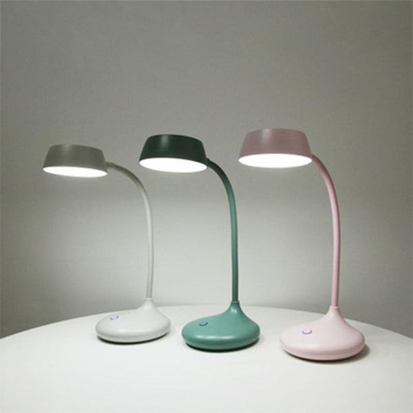 

table lamps nordic minimalist led desk lamp usb charging 3 brightness levels no flicker hose reading learning protection night light