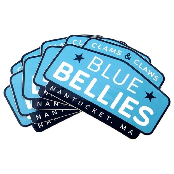 

waterproof uv-resistant vinyl sticker custom printing bumper decal die cut sticker with logo