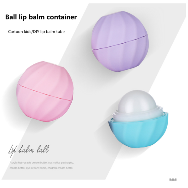 

storage bottles & jars plastic empty ball lip container, creative cartoon kids/diy tube sub package, portable cosmetic rouge bottle