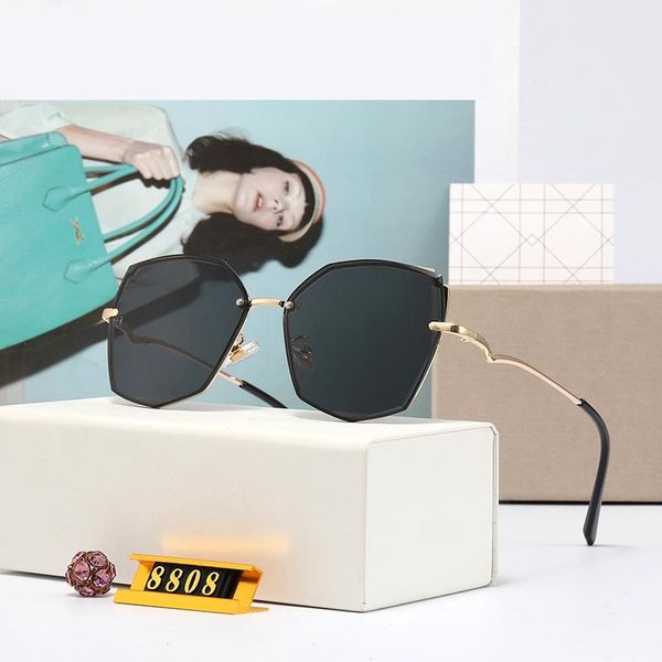 

sunglasses fashion tend style for women design frameless sun glass lady gradient glasses oculos retro, White;black