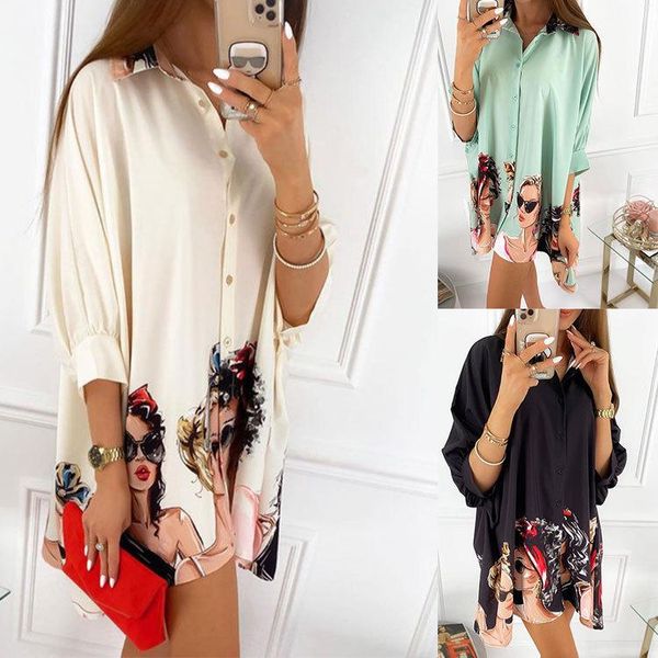 

women's blouses & shirts women spring autumn summer francais retro loose long sleeves plus size korean japanese, White