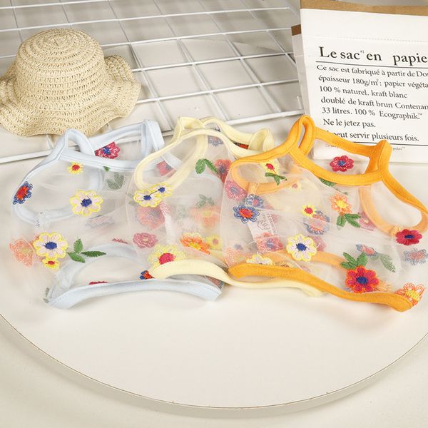 

pet cloth summer cat korean short and dog vt teddy chenery fadou