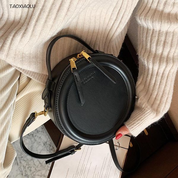 

evening bags small round design for women sale female handbags shoulder ladies winter leather vintage crossbody purses