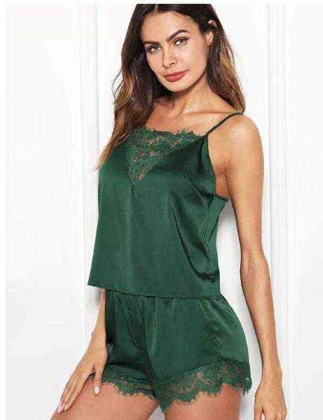 

silk like pajamas products underwear temptation lace 211203, Black;white