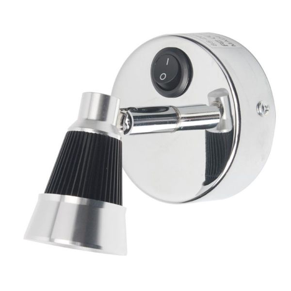 

wall lamp 12v/3w led caravan reading light small spotlight warm white color